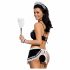 Cameriera Seducente - Set Costume Completo da Soubrette (6 pezzi) 