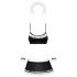 Cameriera Seducente - Set Costume Completo da Soubrette (6 pezzi) 