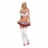 Costume da Studentessa Piccante - Set Travestimento Scuola (6 pezzi) 