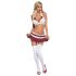 Costume da Studentessa Piccante - Set Travestimento Scuola (6 pezzi) 