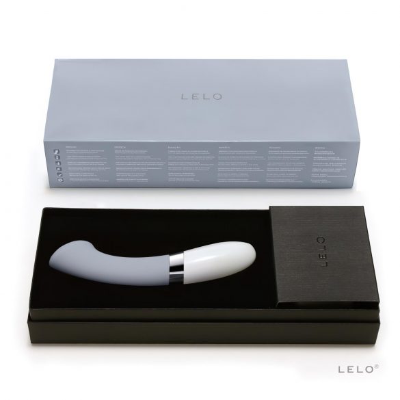 LELO Gigi 2 - Vibratore in silicone per il punto G (azzurro acqua)