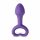 Dildo anale in silicone LOVELIFE BY OHMIBOD - EXPLORE (viola) 