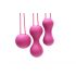 Set di palline di geisha Ami in 3 pezzi (rosa) di Je Joue 