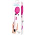 Bodywand Aqua Wand - Vibratore Massaggiante Impermeabile (Bianco-Rosa) 