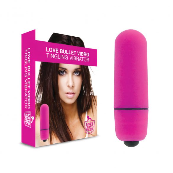 Mini Vibratore Impermeabile Love Bullet (Rosa) 