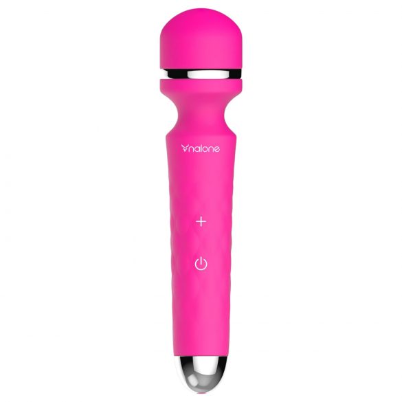 Masseur Vibrante Ricaricabile Nalone Rock Wand - Rosa 