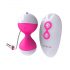 Esercitatore Kegel NALONE Miu Miu - duo di palline vaginali ricaricabili con vibrazione (rosa) 