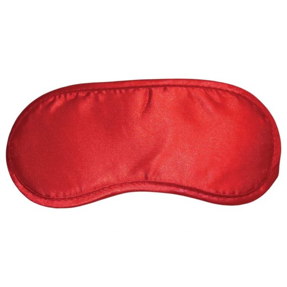 S&M - maschera occhi in satin (rossa)