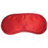 S&M - maschera occhi in satin (rossa)