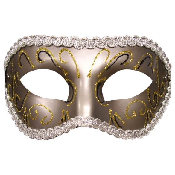 S&M - Maschera per occhi preformata e scintillante (bronzo)