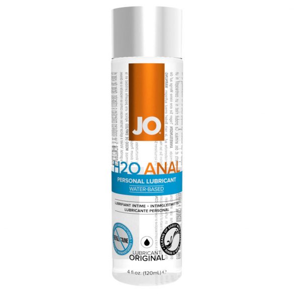 Lubrificante Anale a Base d'Acqua JO H2O Originale (120ml) 