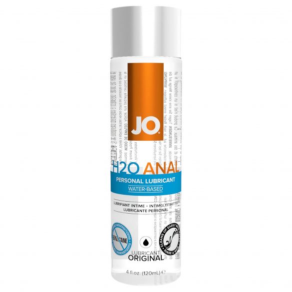 Lubrificante Anale a Base d'Acqua JO H2O Originale (120ml) 