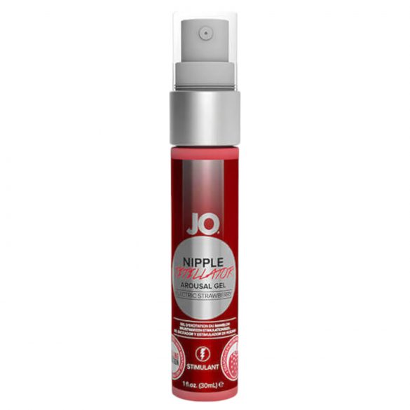 Gel Eccitante per Capezzoli alla Fragola System JO (30 ml) 