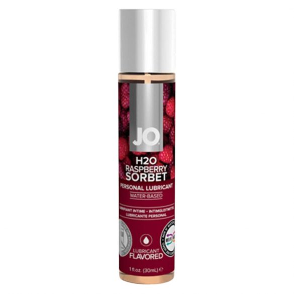 Sorbetto di Lampone JO H2O - Lubrificante a Base Acquosa (30ml) 