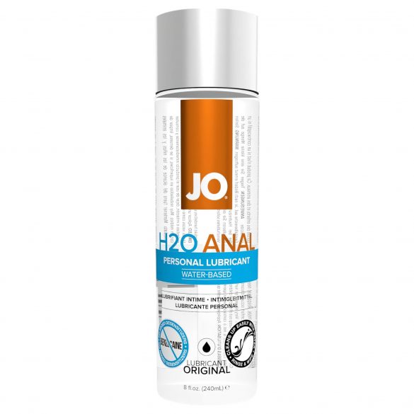 Lubrificante Anale Acquoso JO H2O Originale - Confezione Economica (240ml) 