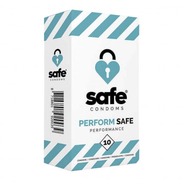 Perform Safe - Preservativo Grande (Confezione da 10) 