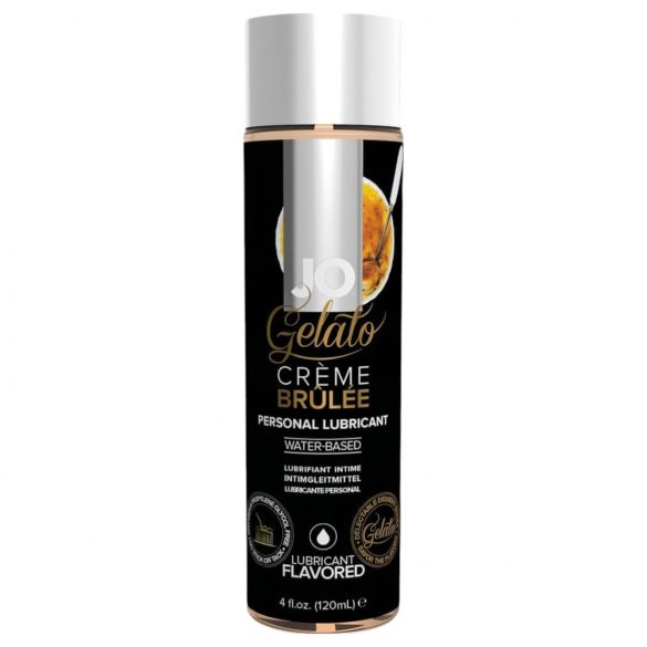 Gelato alla Crema Brulée - Lubrificante a base d'acqua (120ml) 