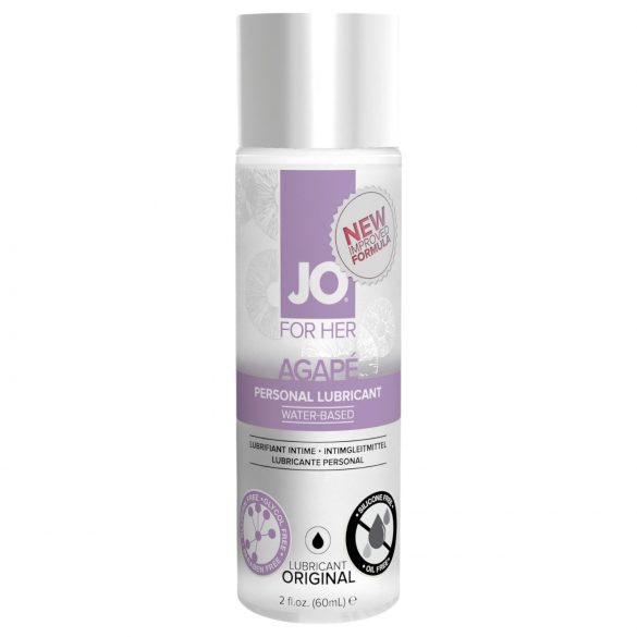 Lubrificante Sensitivo a Base d'Acqua per Donne Delicate System JO Agape (60ml) 