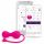 LOVELIFE BY OHMIBOD - KRUSH - Duo di palline per esercizi di Kegel intelligenti con batteria ricaricabile (rosa) 