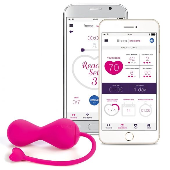 LOVELIFE BY OHMIBOD - KRUSH - Duo geisha intelligente, ricaricabile (rosa)