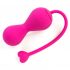 LOVELIFE BY OHMIBOD - KRUSH - Duo di palline per esercizi di Kegel intelligenti con batteria ricaricabile (rosa) 