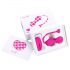 LOVELIFE BY OHMIBOD - KRUSH - Duo di palline per esercizi di Kegel intelligenti con batteria ricaricabile (rosa) 