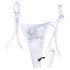 MySecret Screaming Panty - Slip vibrante bianco con controllo radio (S-L)