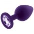 Rianne - Set di 3 plug anali in silicone (viola)