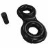 Bathmate Vibe Ring Eight - anello vibrante per pene ricaricabile (nero)