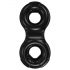 Bathmate Vibe Ring Eight - anello vibrante per pene ricaricabile (nero)