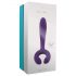 Rianne Duo - Vibratore waterproof ricaricabile per coppie (viola)