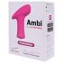 LOVENSE Ambi - vibratore per clitoride smart con doppio motore (rosa) 