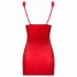 Babydoll Seducente Rosso con Pizzo e Tanga Coordinato  - L/XL