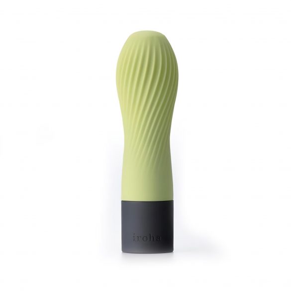 TENGA Iroha Zen - Matcha vibratore in silicone super morbido (verde)