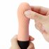 Vibratore in Silicone Super Morbido TENGA Iroha Zen - Hanacha (Colore Pesca) 