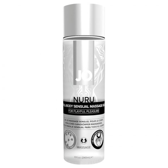 System JO Nuru - gel sensibile per massaggi (240ml)