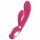 Vibratore Punto G con Stimolazione Clitoridea "Nomi Tang Wild Rabbit 2" Ricaricabile (Rosa) 