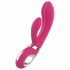 Vibratore Punto G con Stimolazione Clitoridea "Nomi Tang Wild Rabbit 2" Ricaricabile (Rosa) 