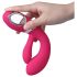 Vibratore Punto G con Stimolazione Clitoridea "Nomi Tang Wild Rabbit 2" Ricaricabile (Rosa) 