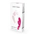 Vibratore Punto G con Stimolazione Clitoridea "Nomi Tang Wild Rabbit 2" Ricaricabile (Rosa) 