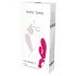 Vibratore Punto G con Stimolazione Clitoridea "Nomi Tang Wild Rabbit 2" Ricaricabile (Rosa) 