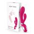 Vibratore Punto G con Stimolazione Clitoridea "Nomi Tang Wild Rabbit 2" Ricaricabile (Rosa) 