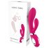 Vibratore Punto G con Stimolazione Clitoridea "Nomi Tang Wild Rabbit 2" Ricaricabile (Rosa) 