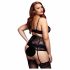 Set di Lingerie in Pizzo Taglie Forti BACI - Nero (XL-XXL) 