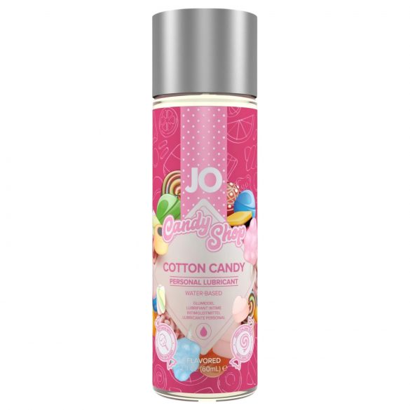 JO Candy Shop Cotton Candy - Lubrificante a base d'acqua gusto zucchero filato (60ml)