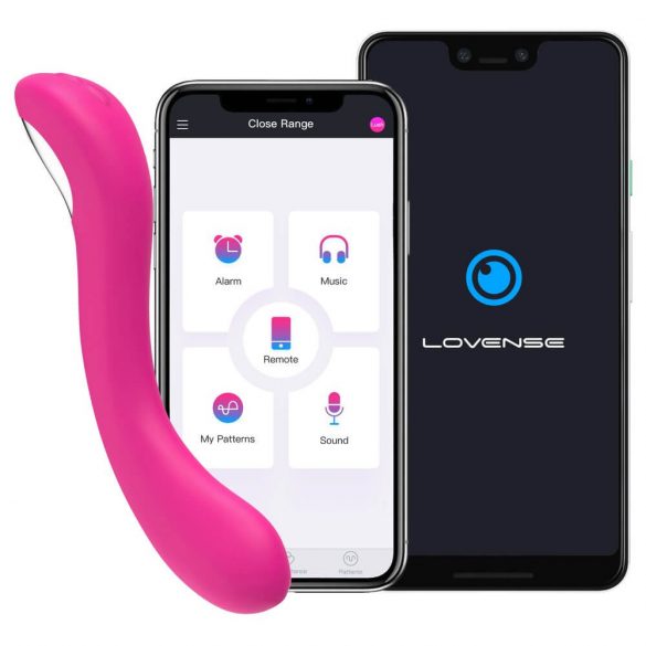 LOVENSE Osci 2 - vibratore intelligente per il punto G (rosa) 