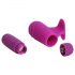 B SWISH Basics - vibratore a dito in silicone (viola)