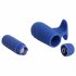 Vibratore per Dita in Silicone B SWISH Basics - Blu 