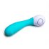 Vibratore ergonomico ricaricabile per il punto G CUDDLE di LOVELIFE BY OHMYBOD - Mini versione da viaggio (turchese) 