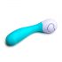 Vibratore ergonomico ricaricabile per il punto G CUDDLE di LOVELIFE BY OHMYBOD - Mini versione da viaggio (turchese) 